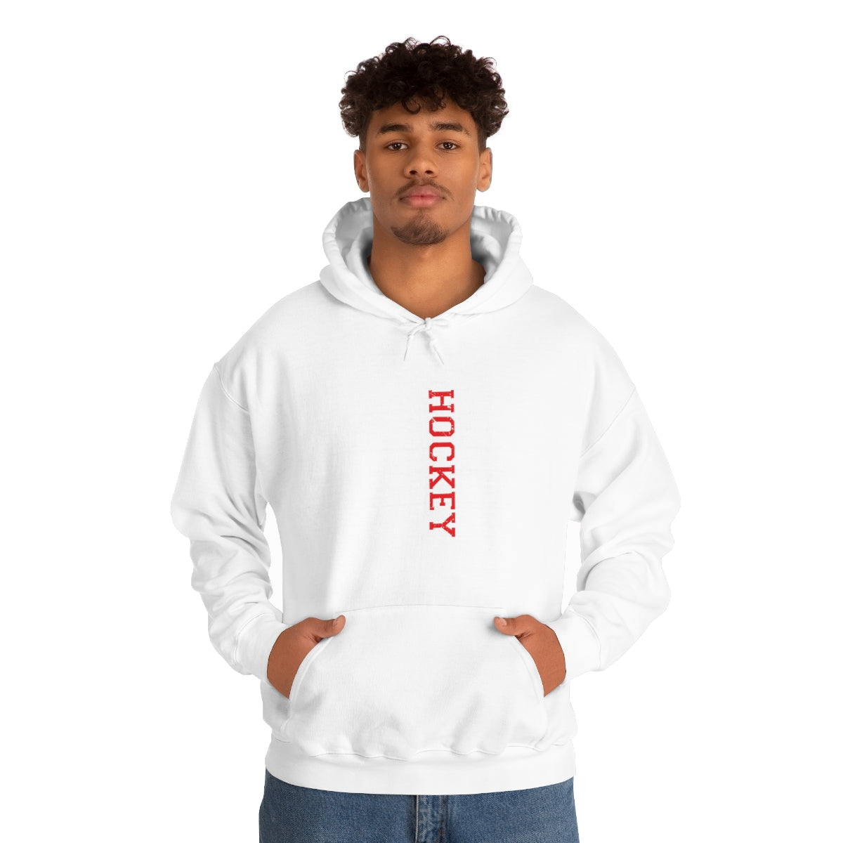 Hockey Flag Unisex Heavy Blend™ Hooded Sweatshirt