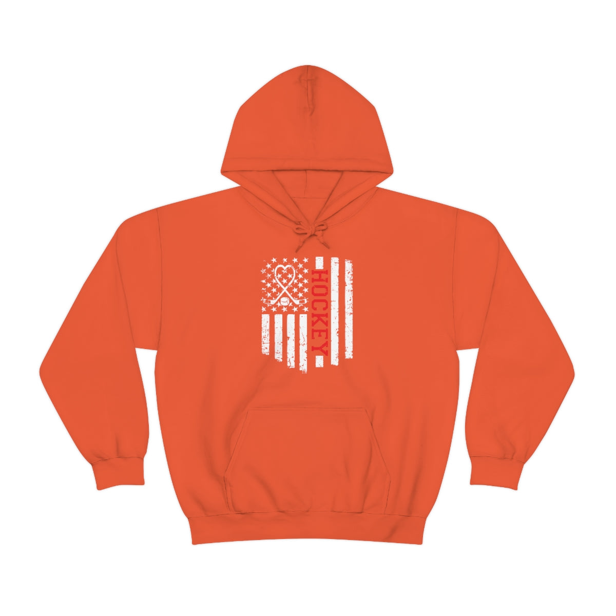 Hockey Flag Unisex Heavy Blend™ Hooded Sweatshirt