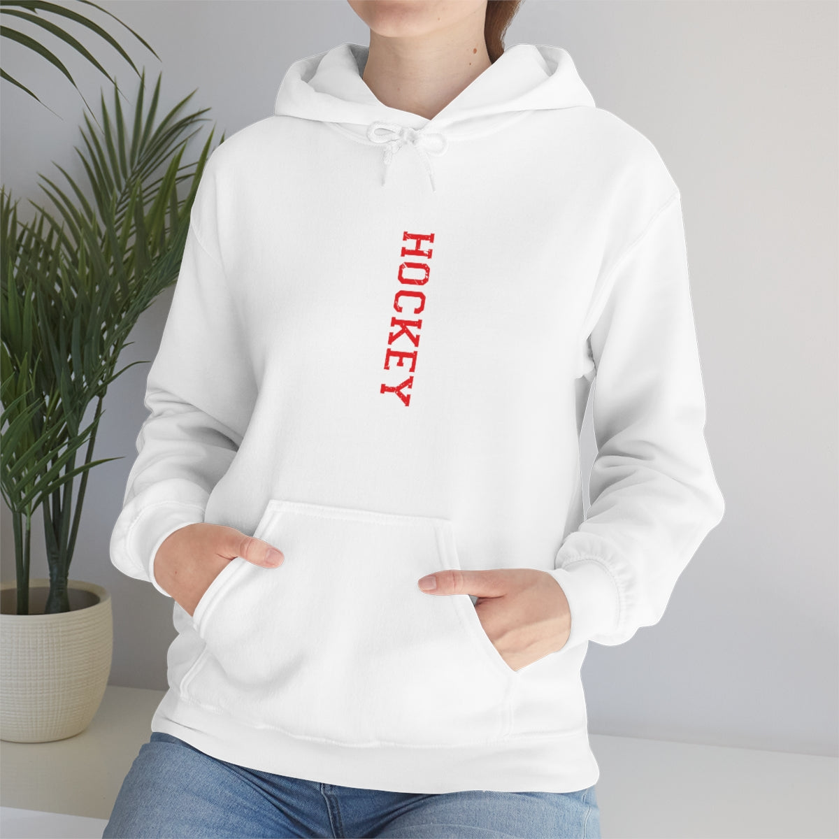 Hockey Flag Unisex Heavy Blend™ Hooded Sweatshirt