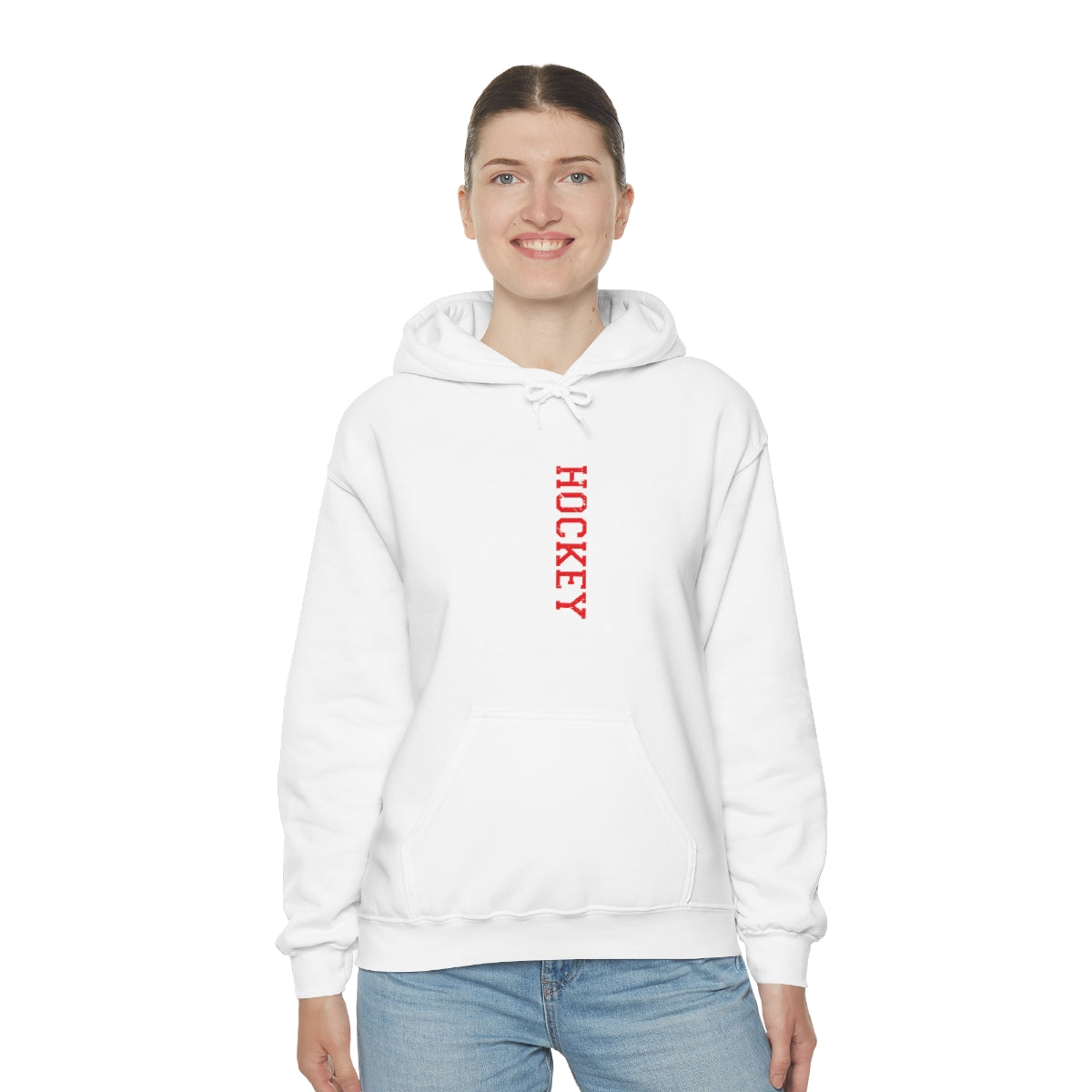 Hockey Flag Unisex Heavy Blend™ Hooded Sweatshirt