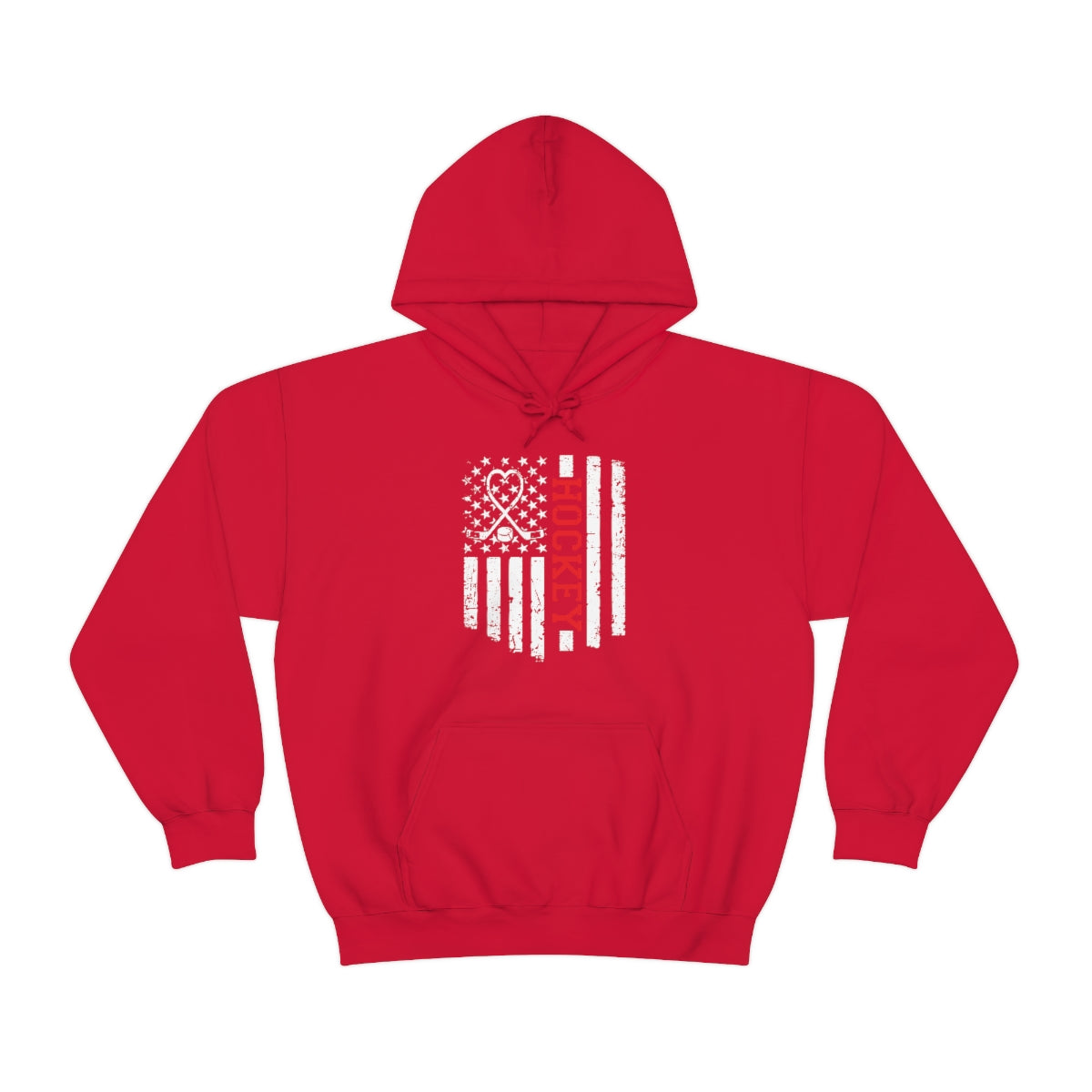 Hockey Flag Unisex Heavy Blend™ Hooded Sweatshirt