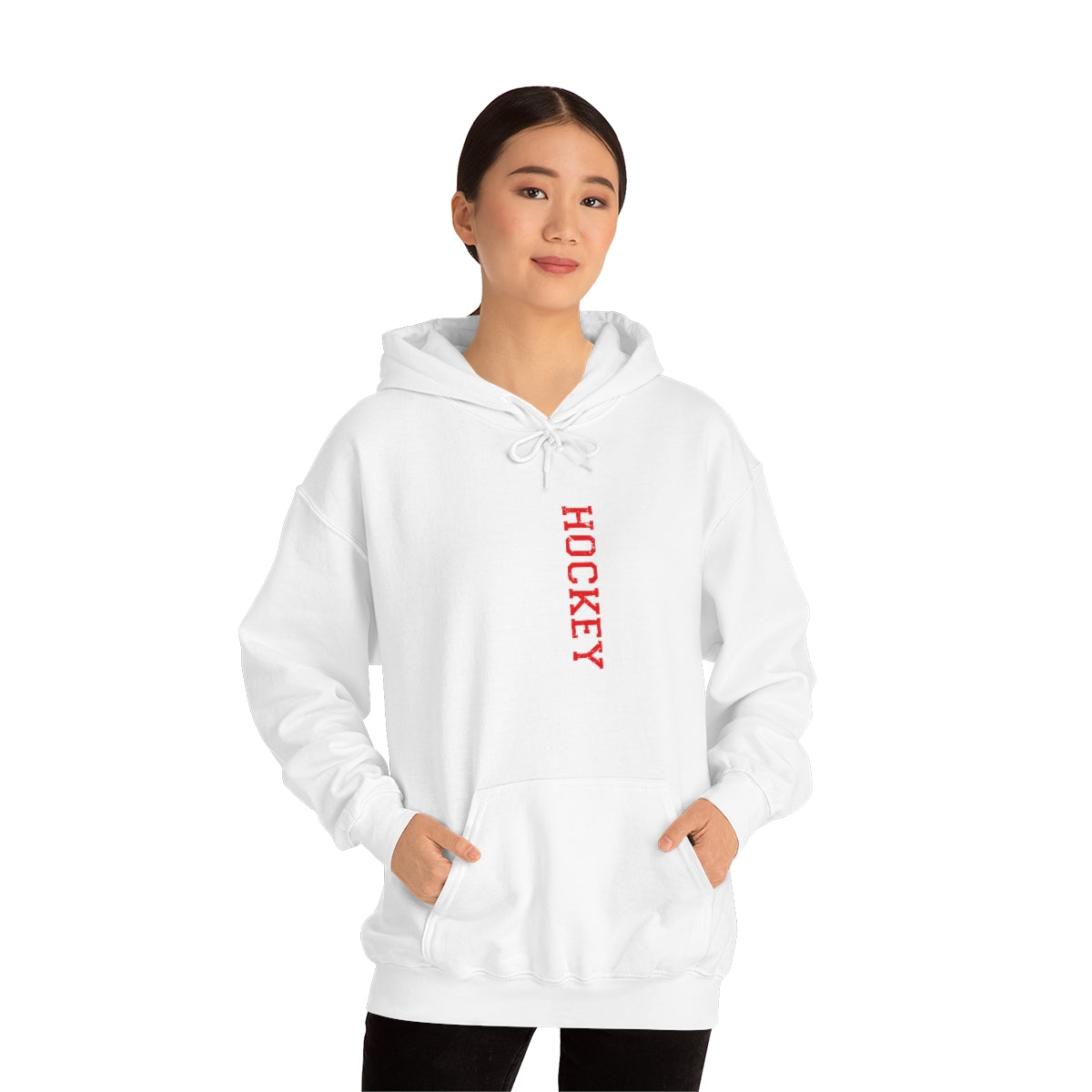 Hockey Flag Unisex Heavy Blend™ Hooded Sweatshirt