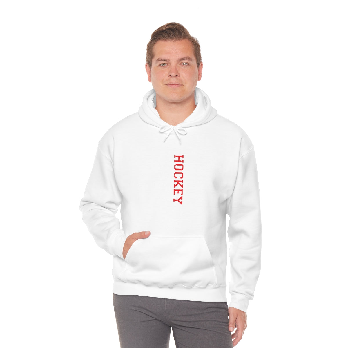 Hockey Flag Unisex Heavy Blend™ Hooded Sweatshirt