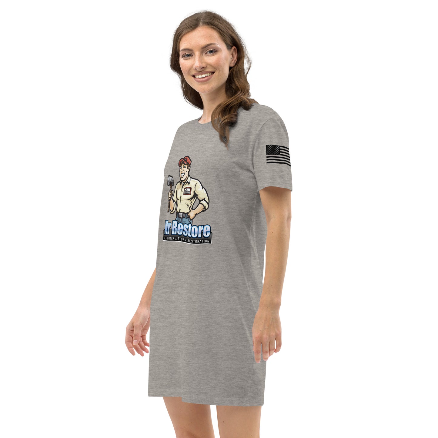 Organic cotton t-shirt dress