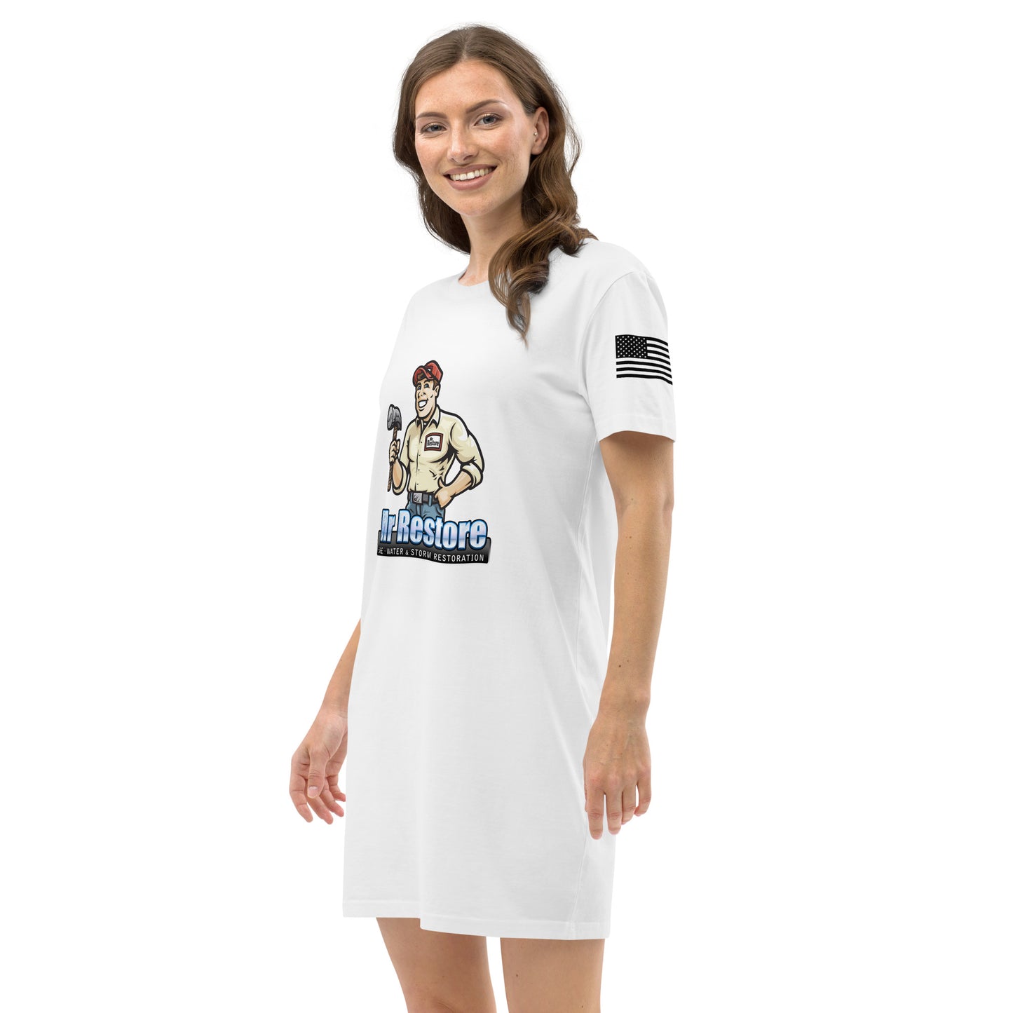 Organic cotton t-shirt dress